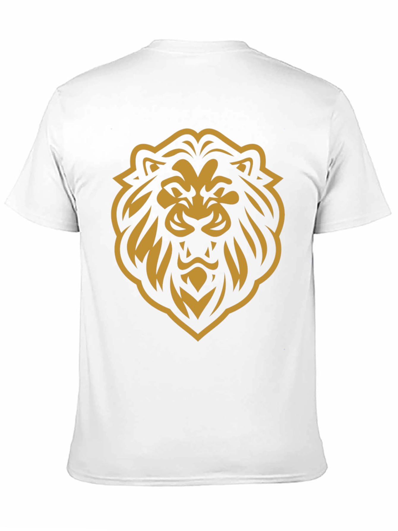 Bold Lion Graphic T-Shirt - Black