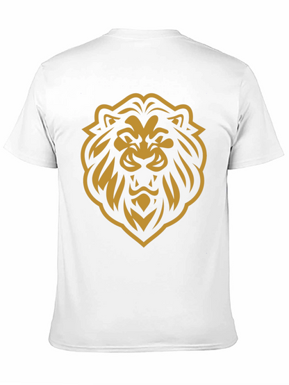 Bold Lion Graphic T-Shirt - Black