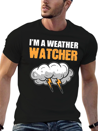 Weather Watcher Graphic Tee - Storm Chaser T-Shirt