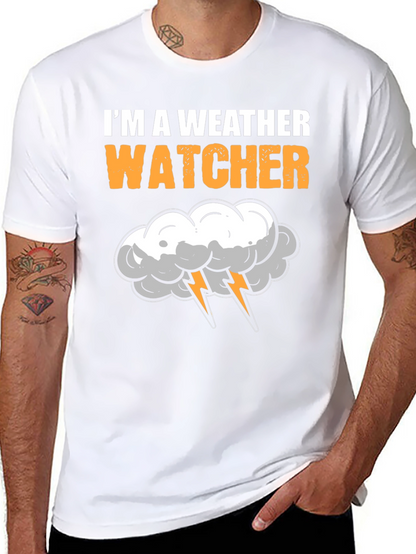 Weather Watcher Graphic Tee - Storm Chaser T-Shirt