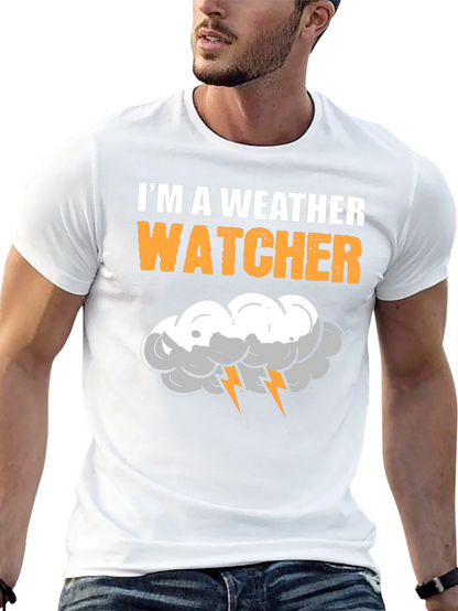 Weather Watcher Graphic Tee - Storm Chaser T-Shirt