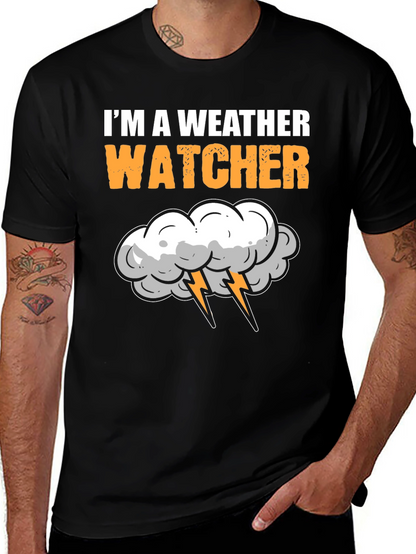 Weather Watcher Graphic Tee - Storm Chaser T-Shirt