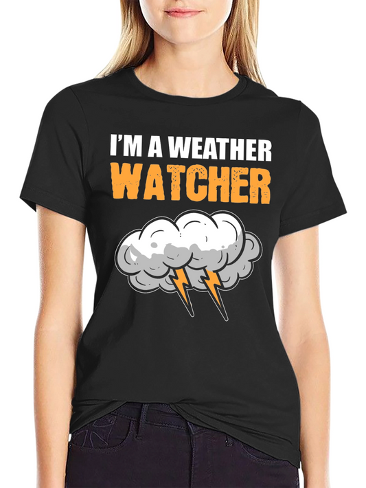 Weather Watcher Graphic Tee - Storm Chaser T-Shirt