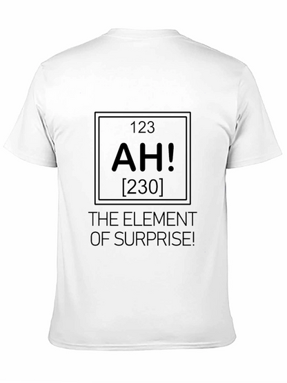 AH! Element of Surprise Mens Black T-Shirt