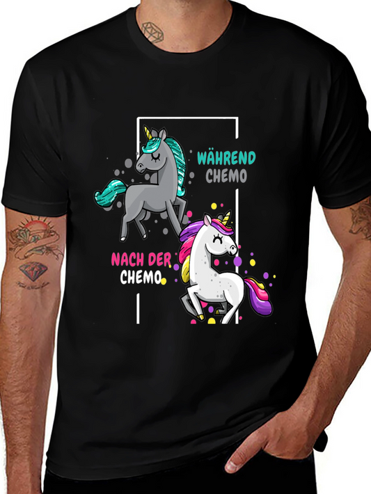 Unicorn Chemo T-Shirt - Cancer Support Gift