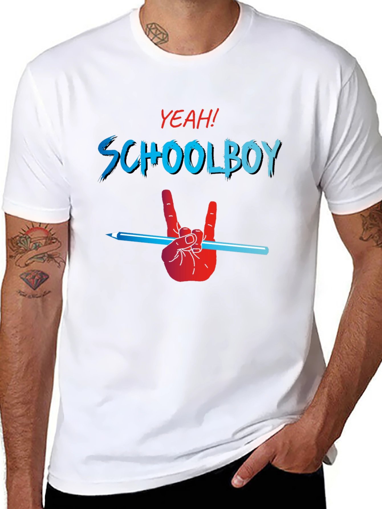 Yeah! Schoolboy T-Shirt - Cool Graphic Tee