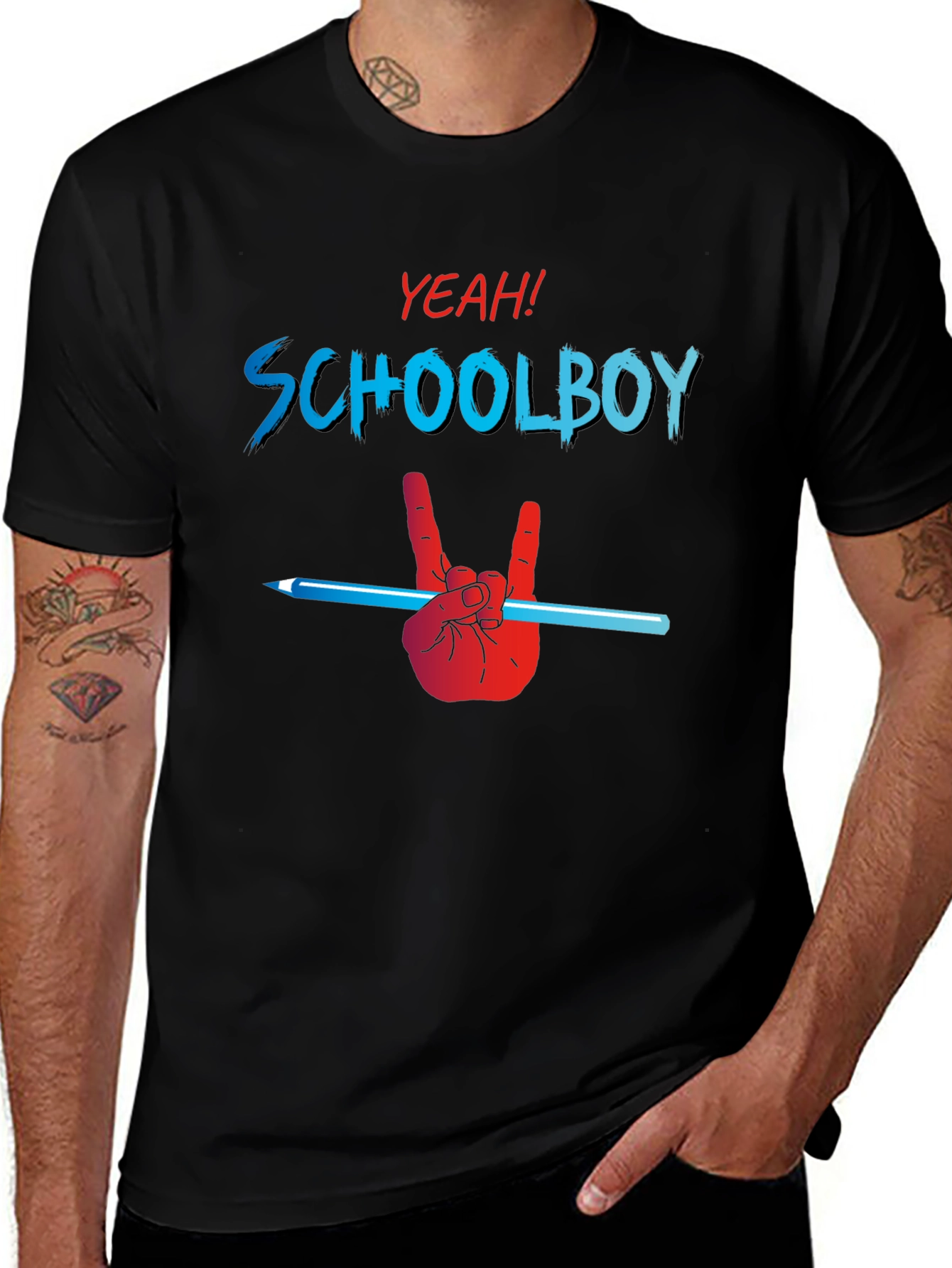 Yeah! Schoolboy T-Shirt - Cool Graphic Tee