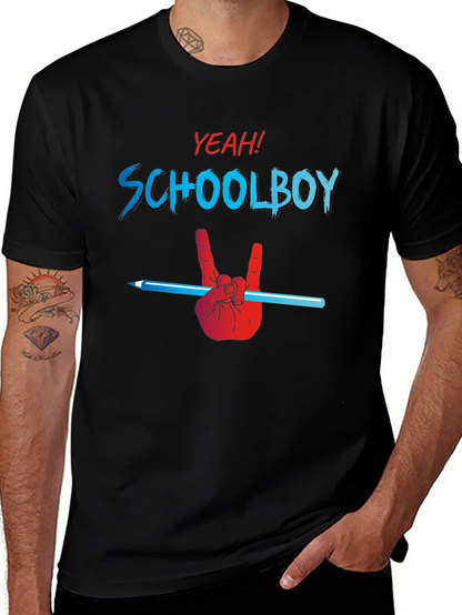 Yeah! Schoolboy T-Shirt - Cool Graphic Tee