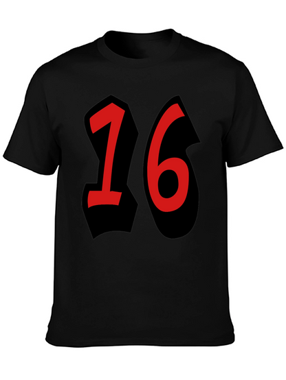 Sweet Sixteen Graphic Tee - Birthday Gift