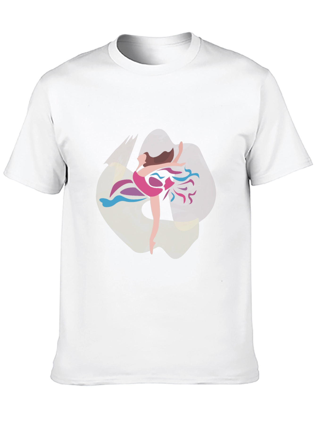 Ballerina Graphic T-Shirt - Stylish Dance Design