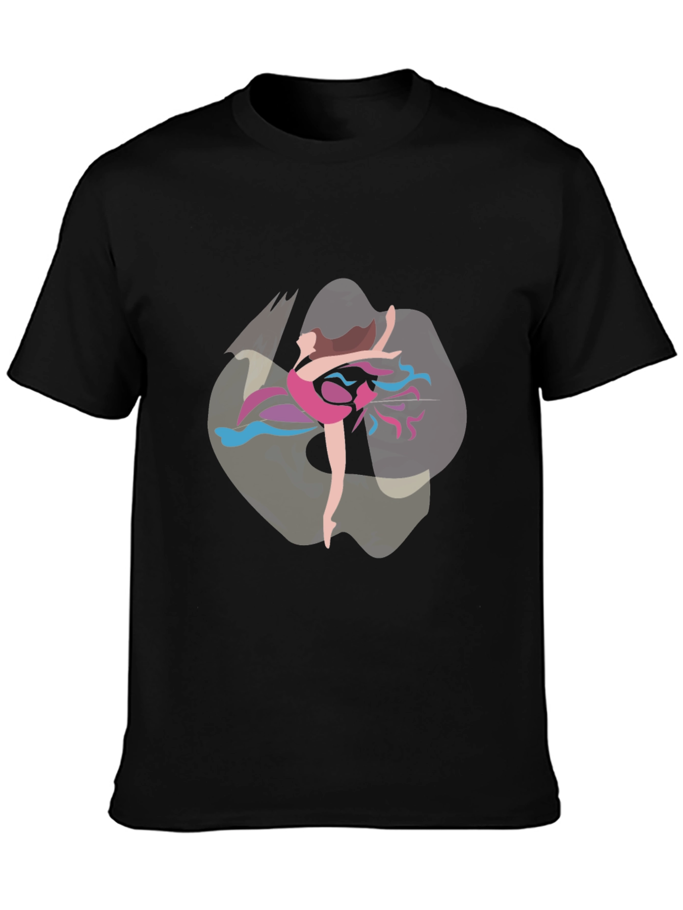 Ballerina Graphic T-Shirt - Stylish Dance Design