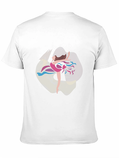 Ballerina Graphic T-Shirt - Stylish Dance Design