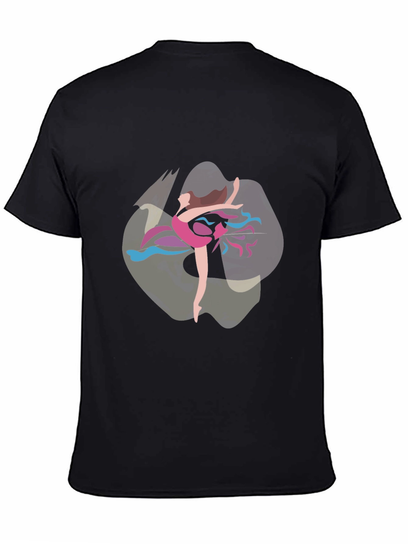 Ballerina Graphic T-Shirt - Stylish Dance Design