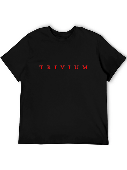 Trivium Band Logo T-Shirt - Classic Black Tee