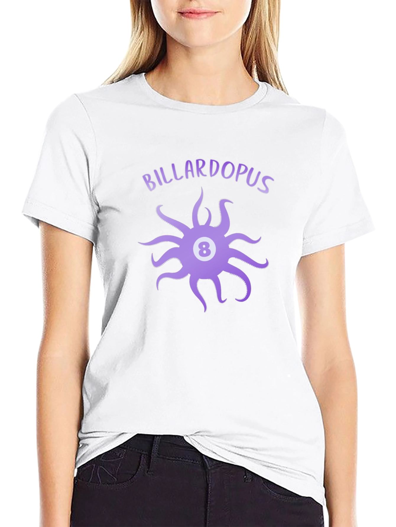Billardopus Graphic T-Shirt - Octopus 8 Ball