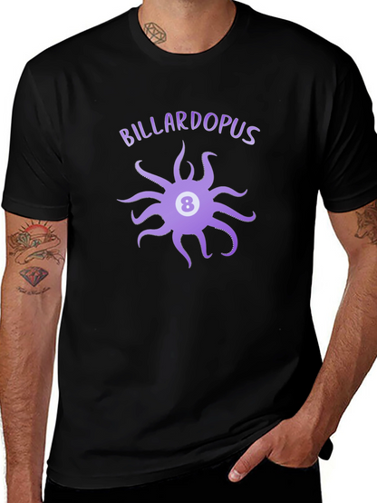 Billardopus Graphic T-Shirt - Octopus 8 Ball