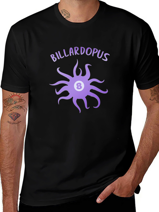 Billardopus Graphic T-Shirt - Octopus 8 Ball