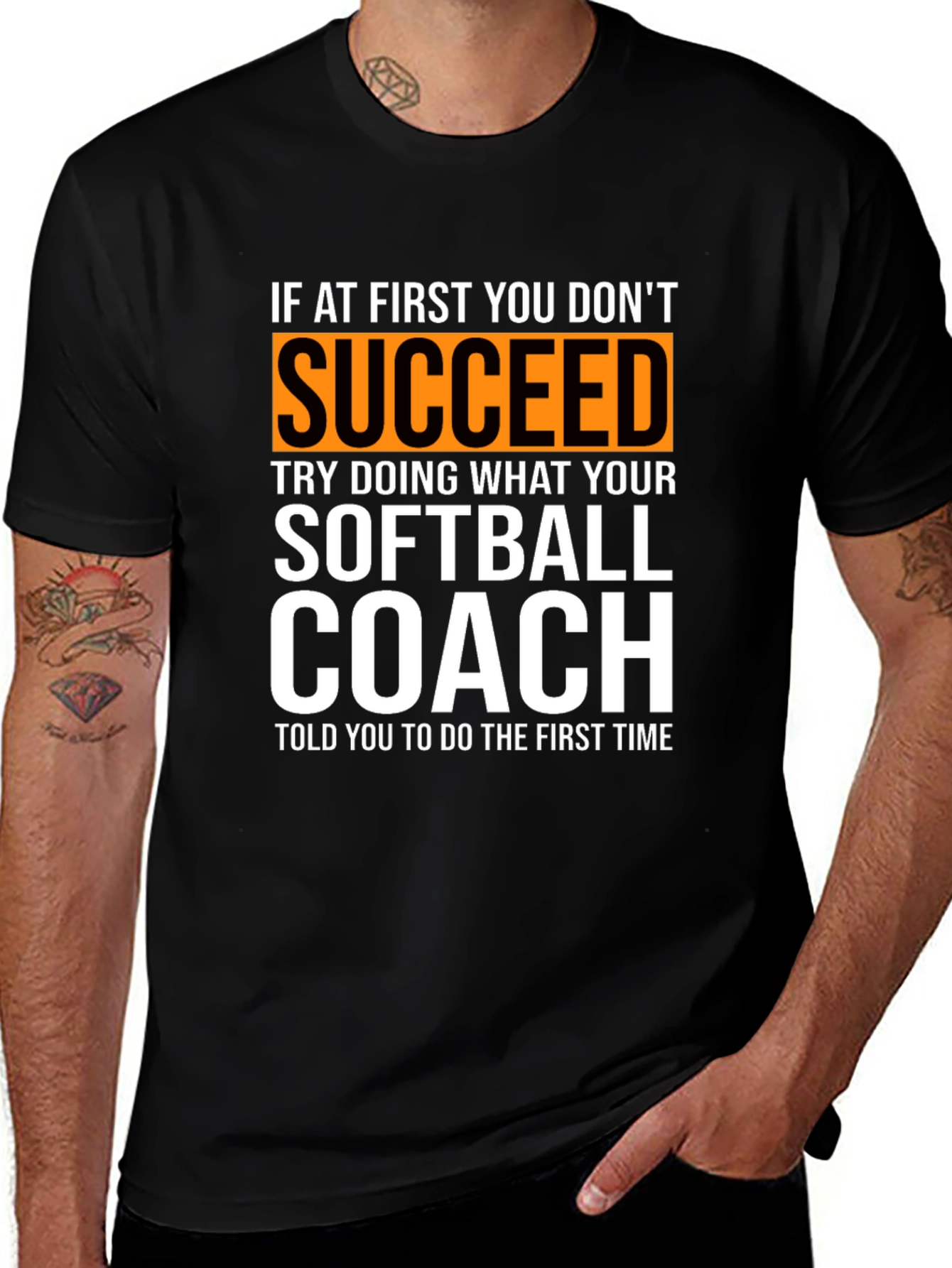 Softball Coach T-Shirt - Funny Saying Tee
