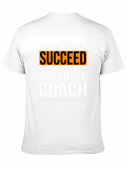 Softball Coach T-Shirt - Funny Saying Tee