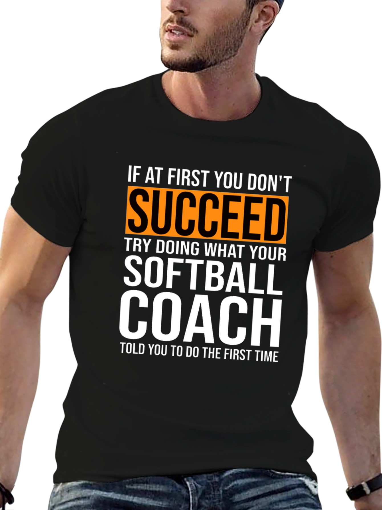 Softball Coach T-Shirt - Funny Saying Tee