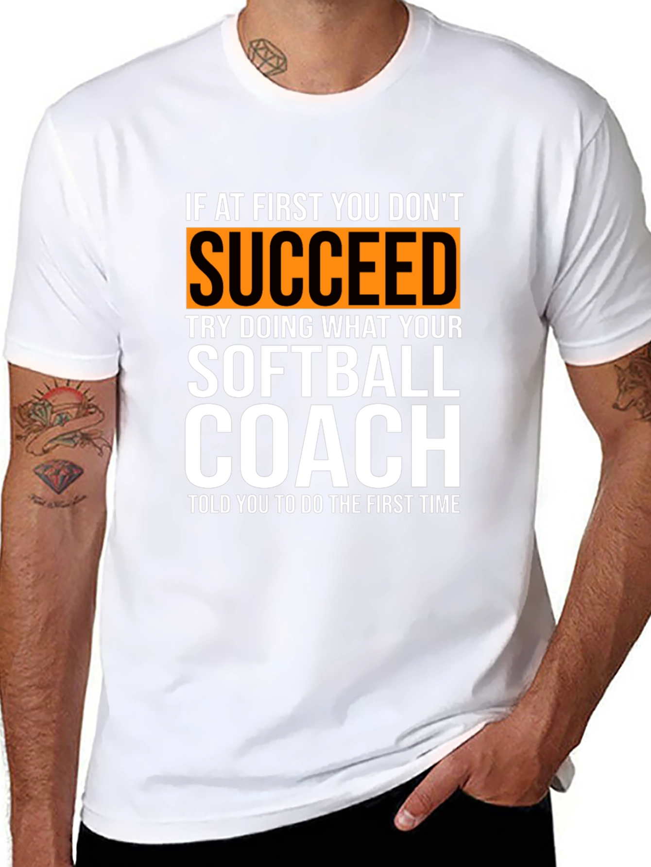 Softball Coach T-Shirt - Funny Saying Tee