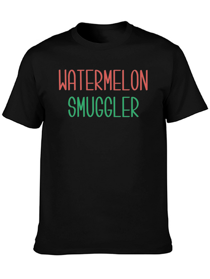 Watermelon Smuggler Funny Novelty T-Shirt