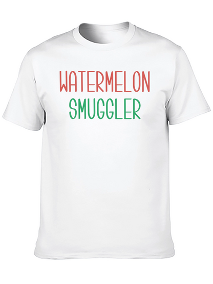 Watermelon Smuggler Funny Novelty T-Shirt