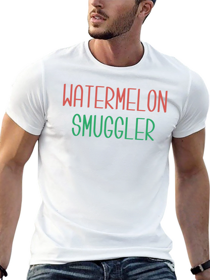 Watermelon Smuggler Funny Novelty T-Shirt