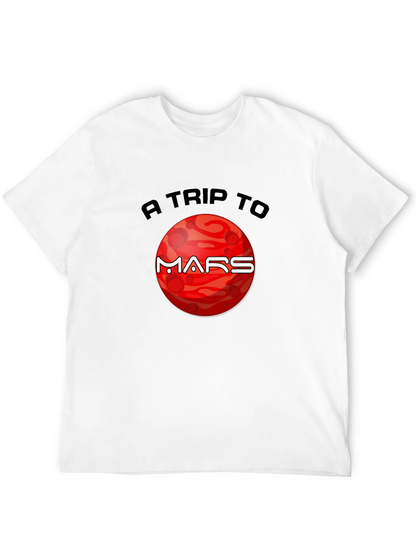 A Trip to Mars Graphic T-Shirt - Black