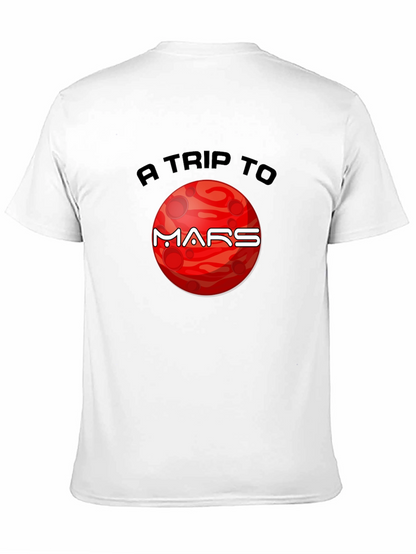A Trip to Mars Graphic T-Shirt - Black