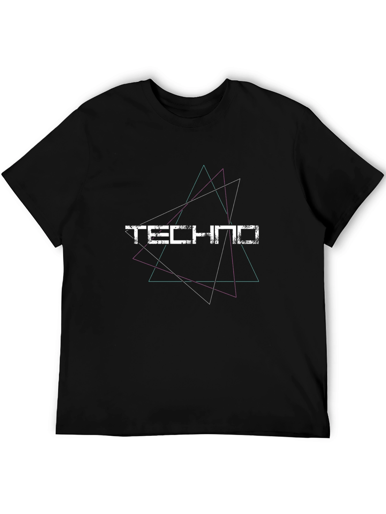 Techno Graphic Tee - Modern Style