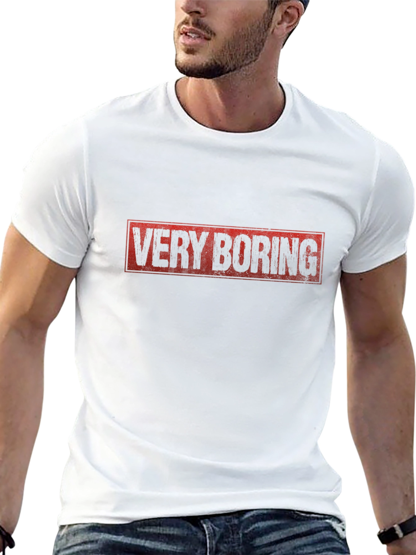 Very Boring Graphic T-Shirt -  Funny Sarcastic Tee