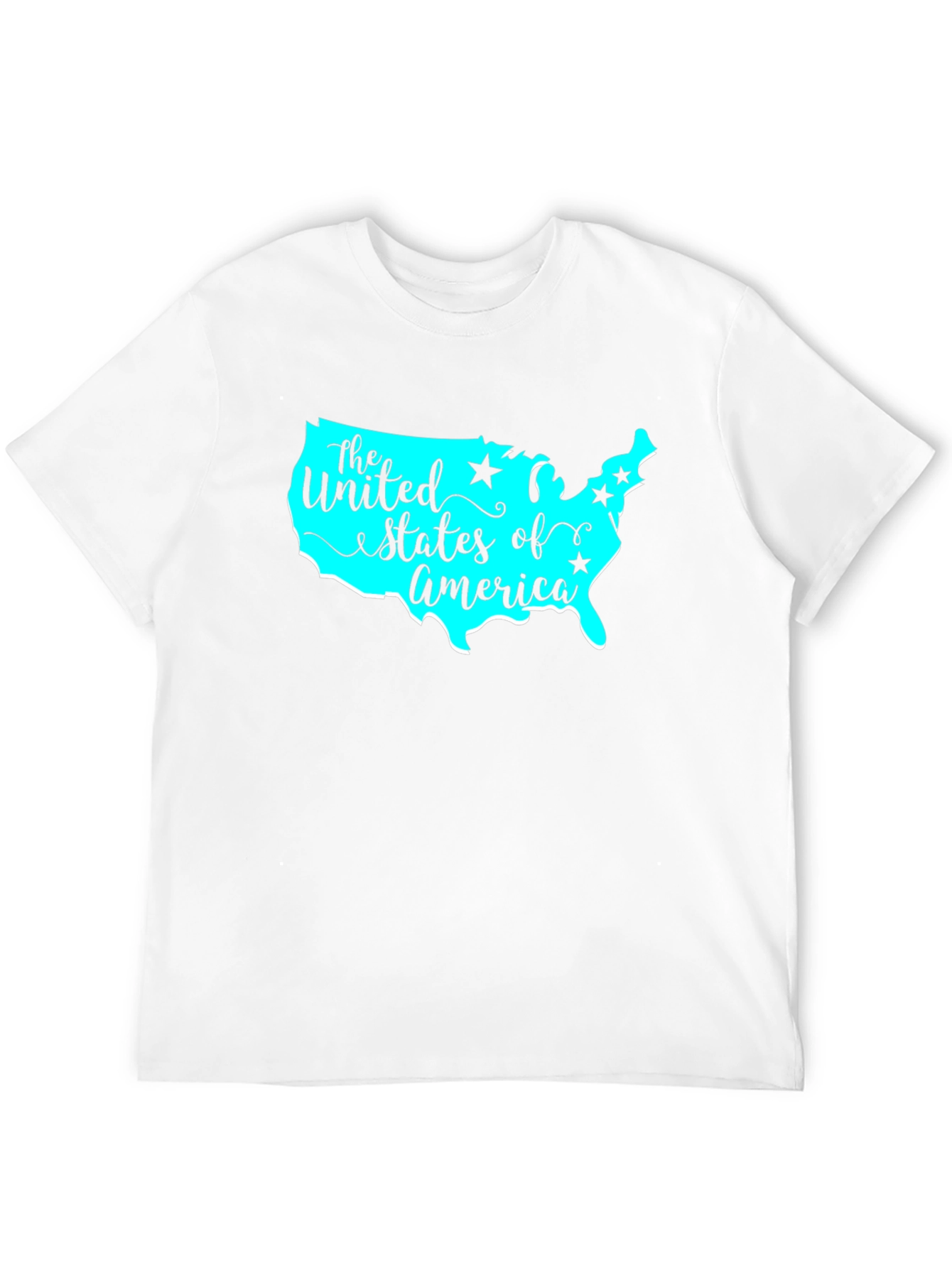 USA Map Graphic T-Shirt