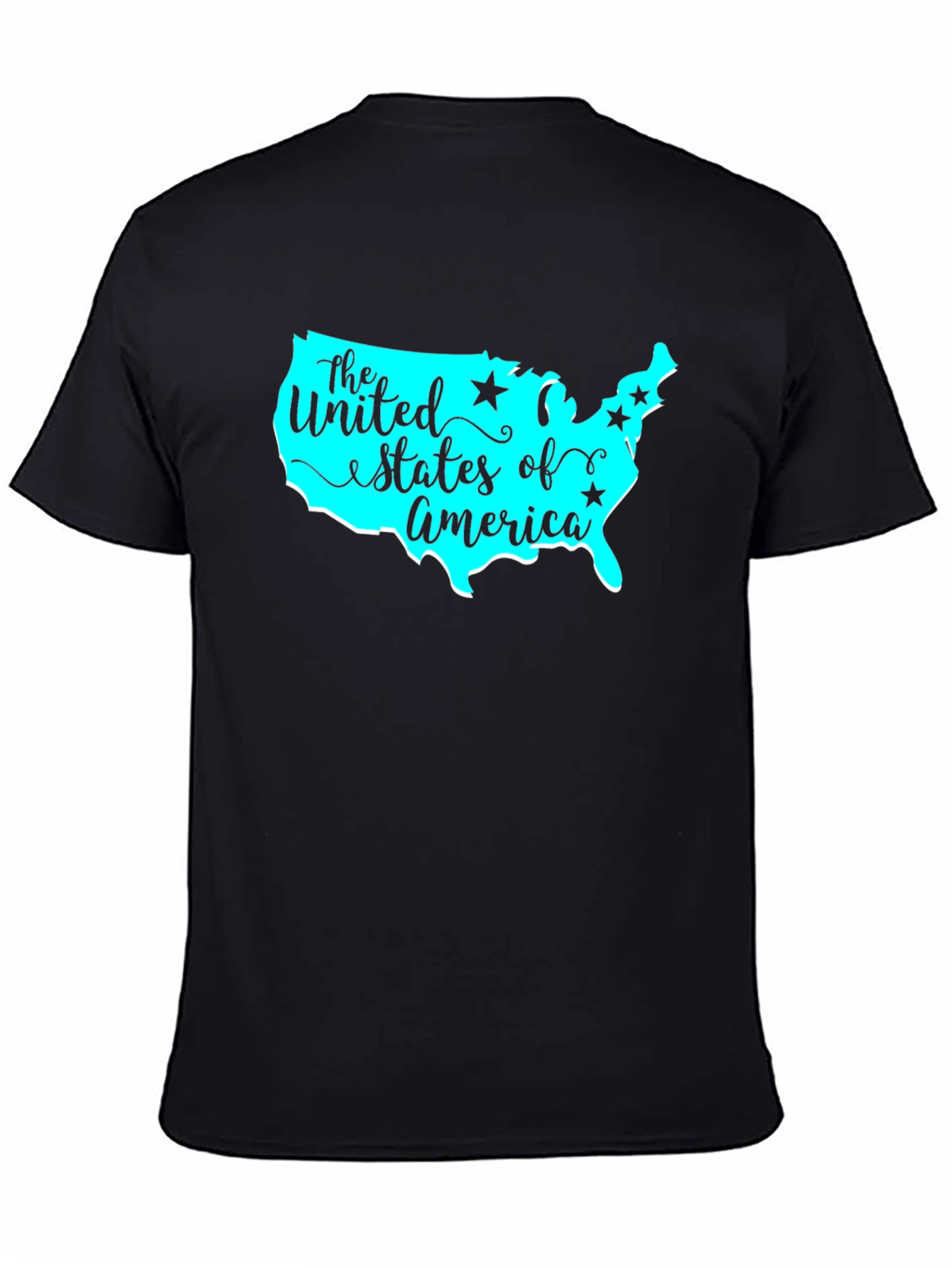 USA Map Graphic T-Shirt