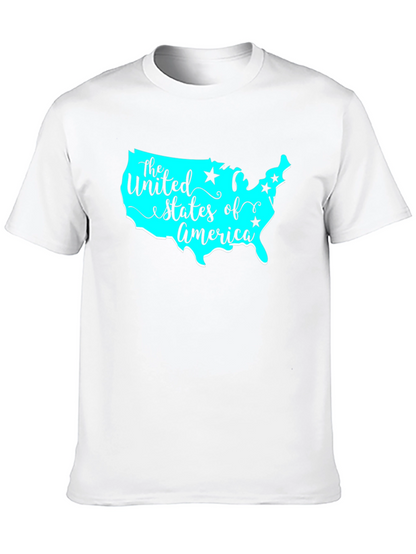 USA Map Graphic T-Shirt