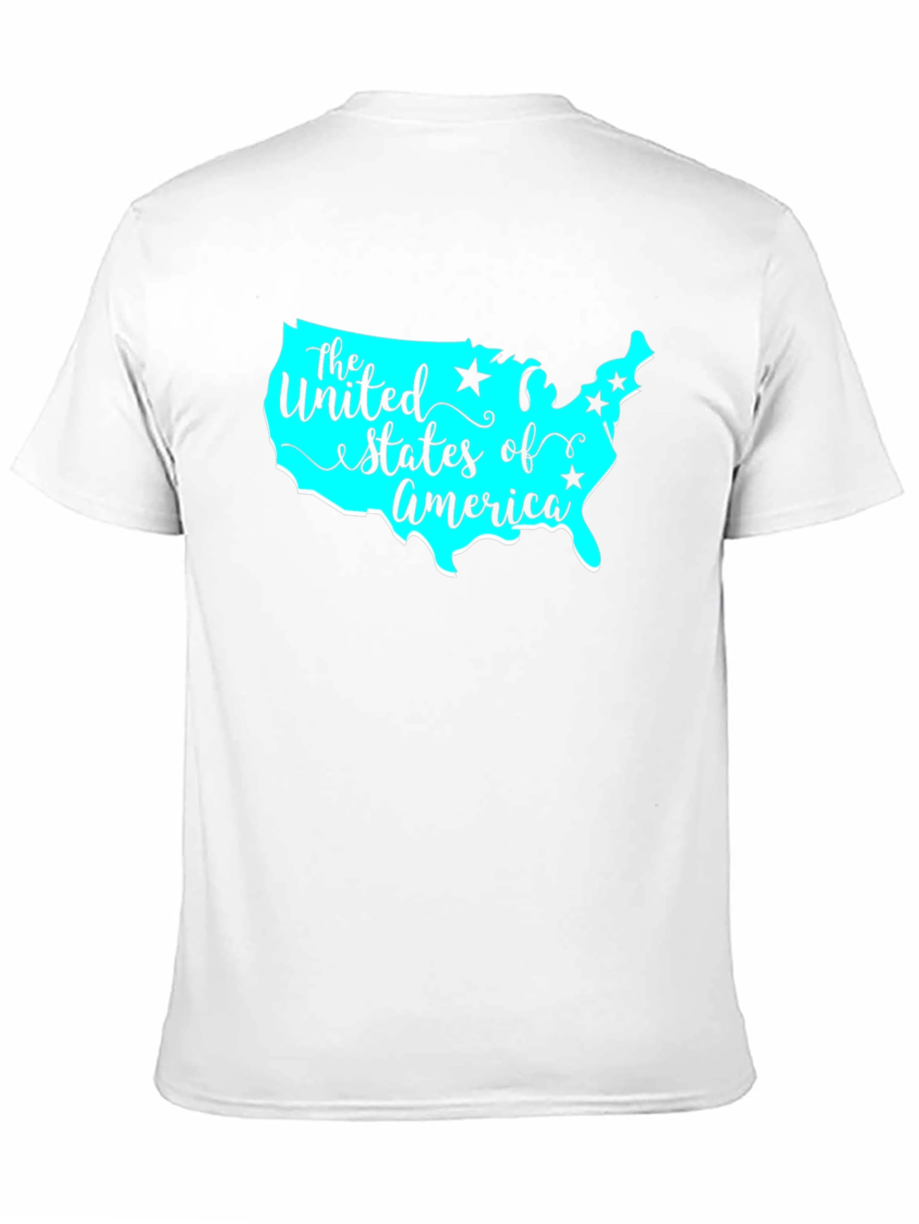 USA Map Graphic T-Shirt