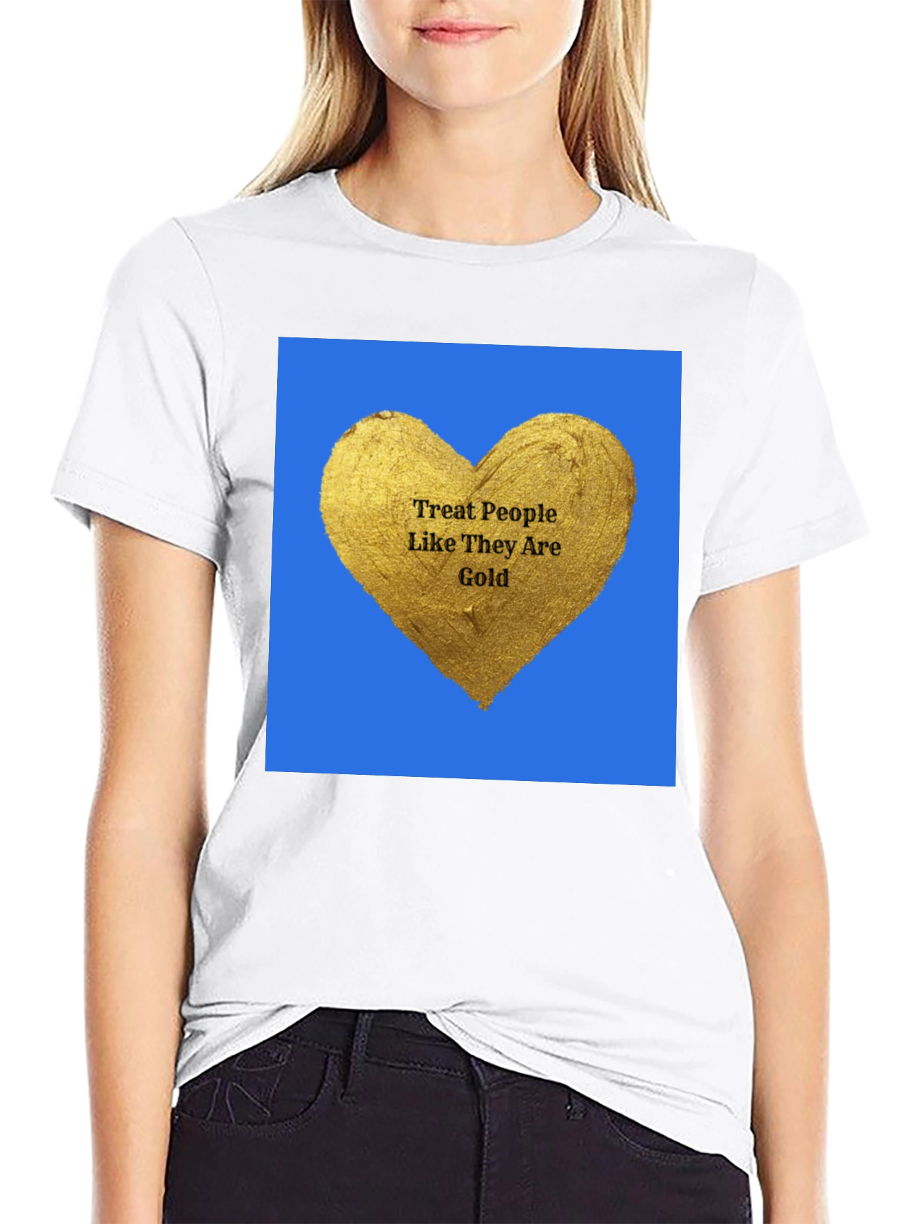 Treat People Like Gold Graphic T-Shirt