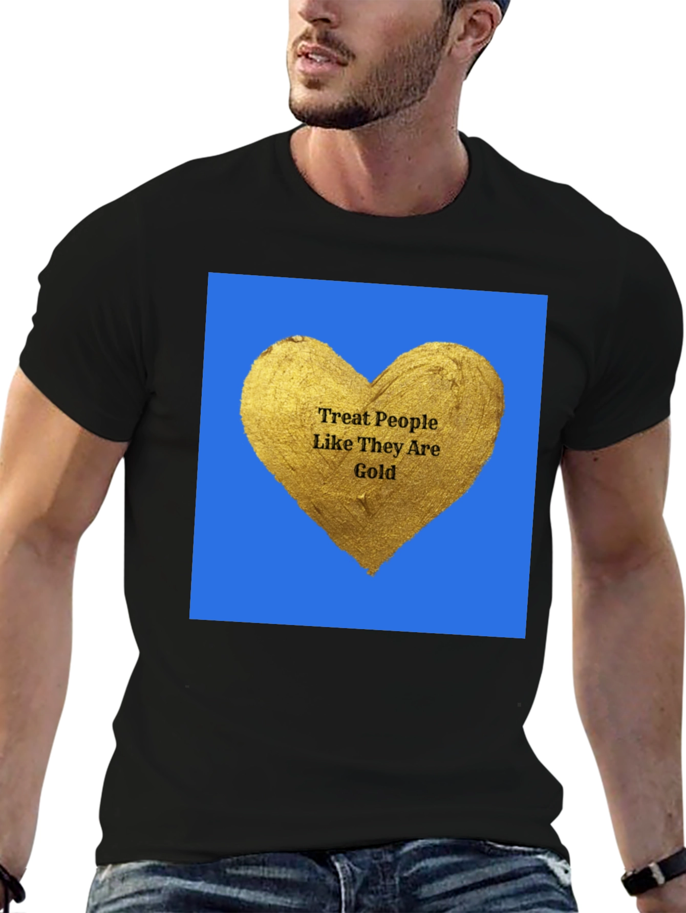 Treat People Like Gold Graphic T-Shirt
