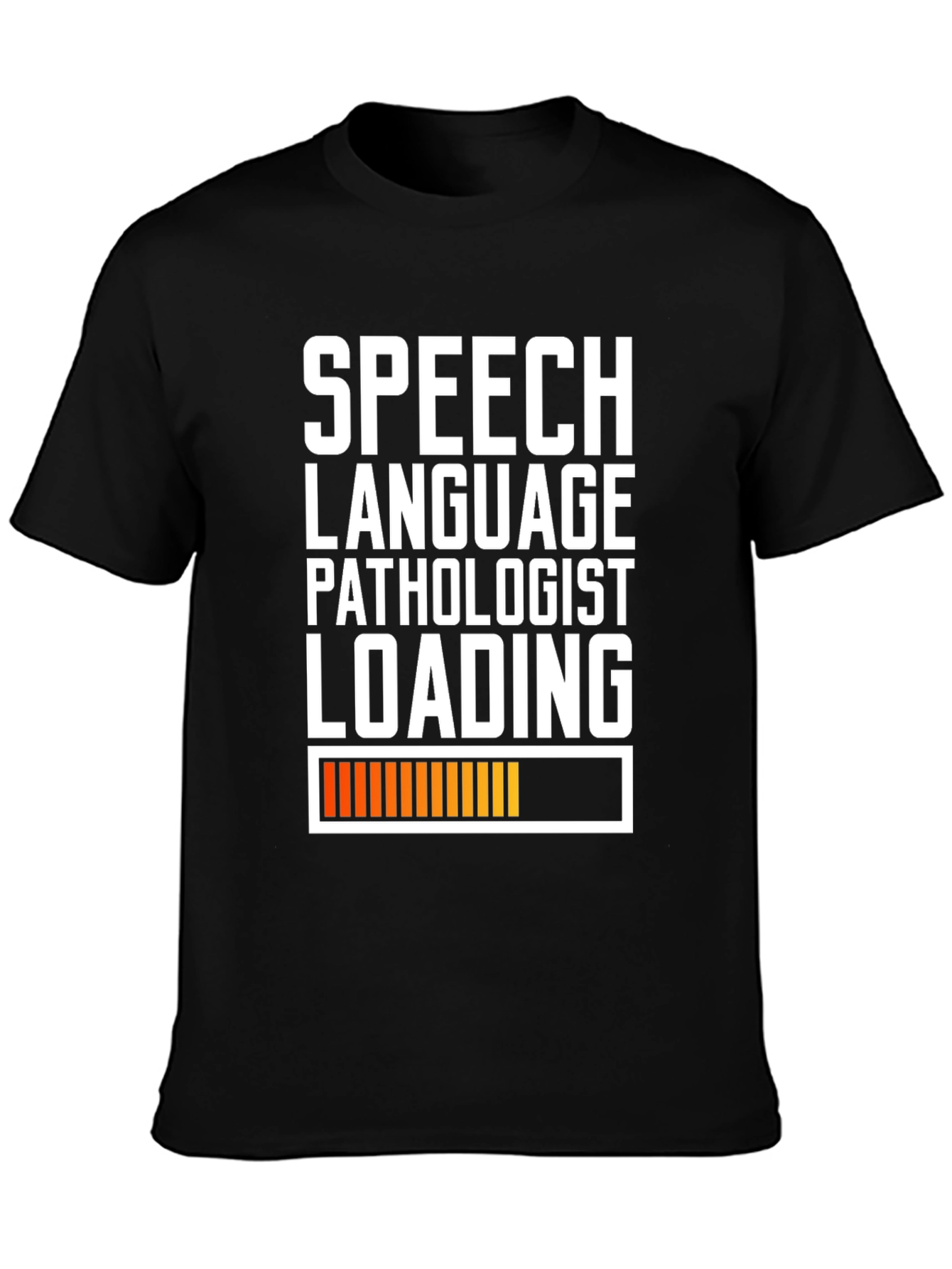 Speech Language Pathologist Loading T-Shirt - Black
