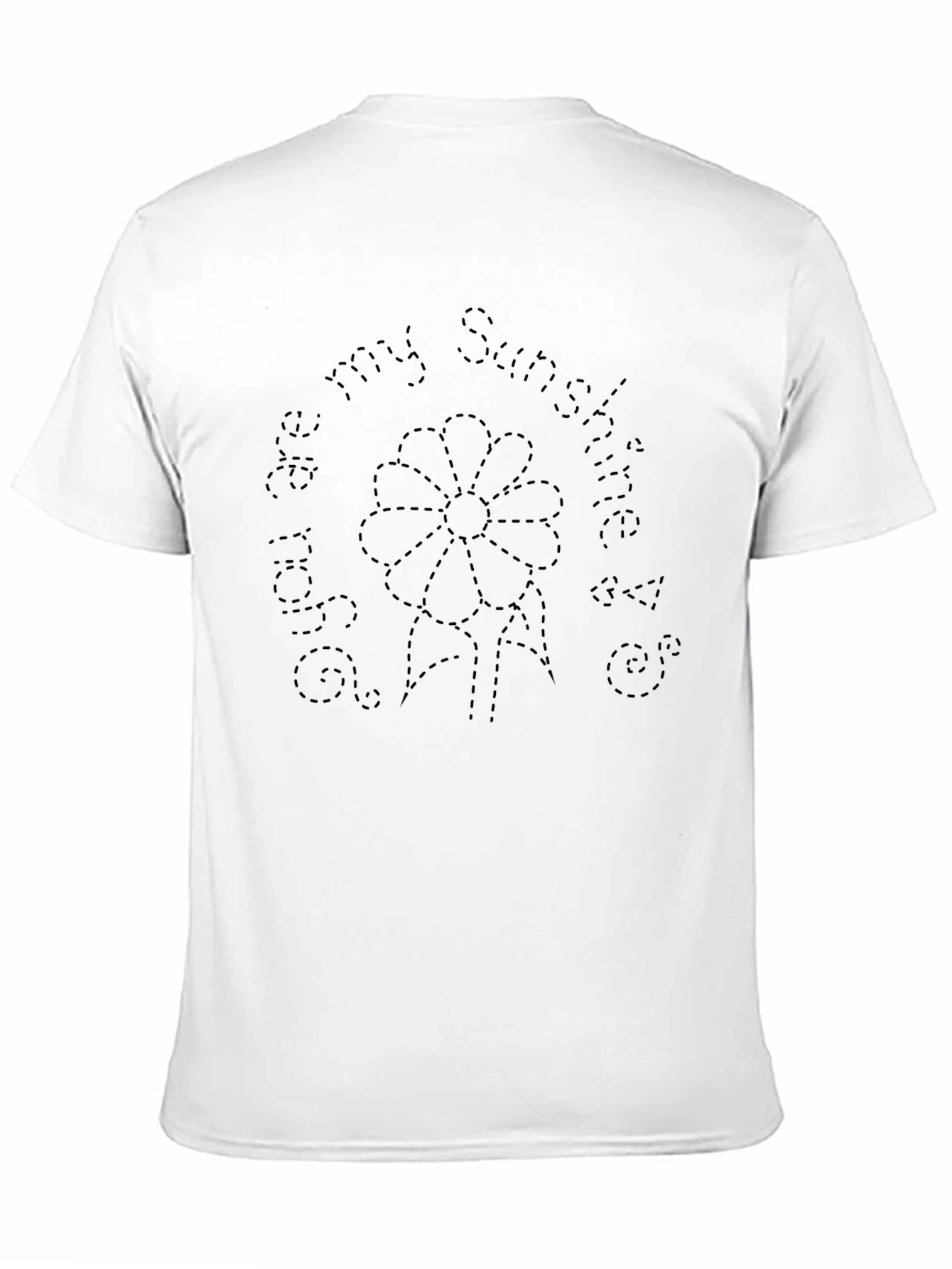 You Are My Sunshine T-Shirt - Floral Design