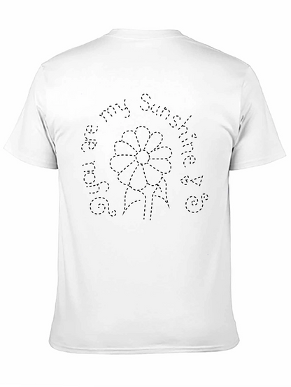 You Are My Sunshine T-Shirt - Floral Design