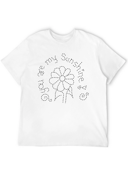 You Are My Sunshine T-Shirt - Floral Design