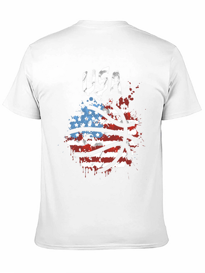 USA Basketball Graphic T-Shirt Patriotic Design