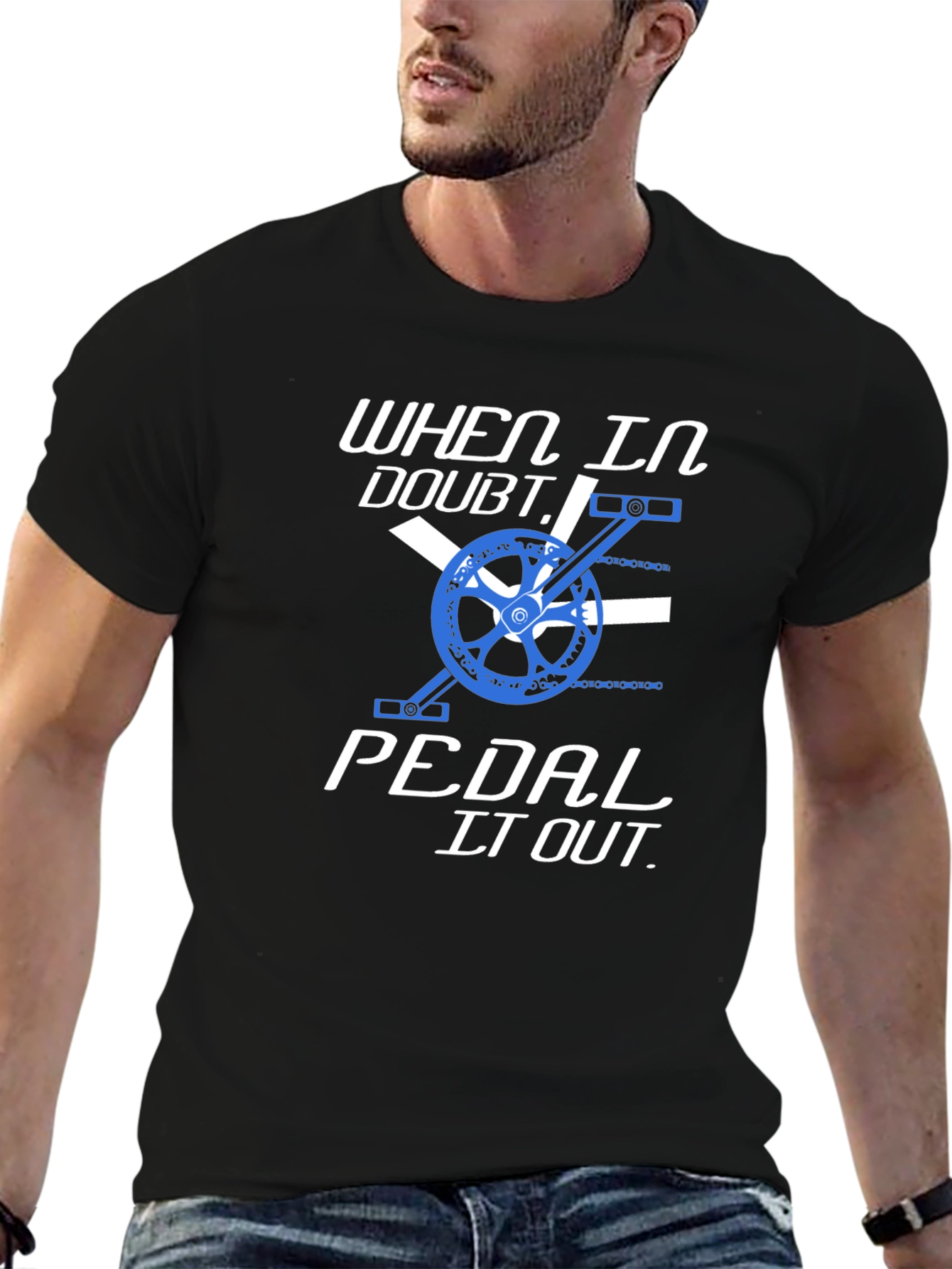 When in Doubt Pedal it Out T-Shirt