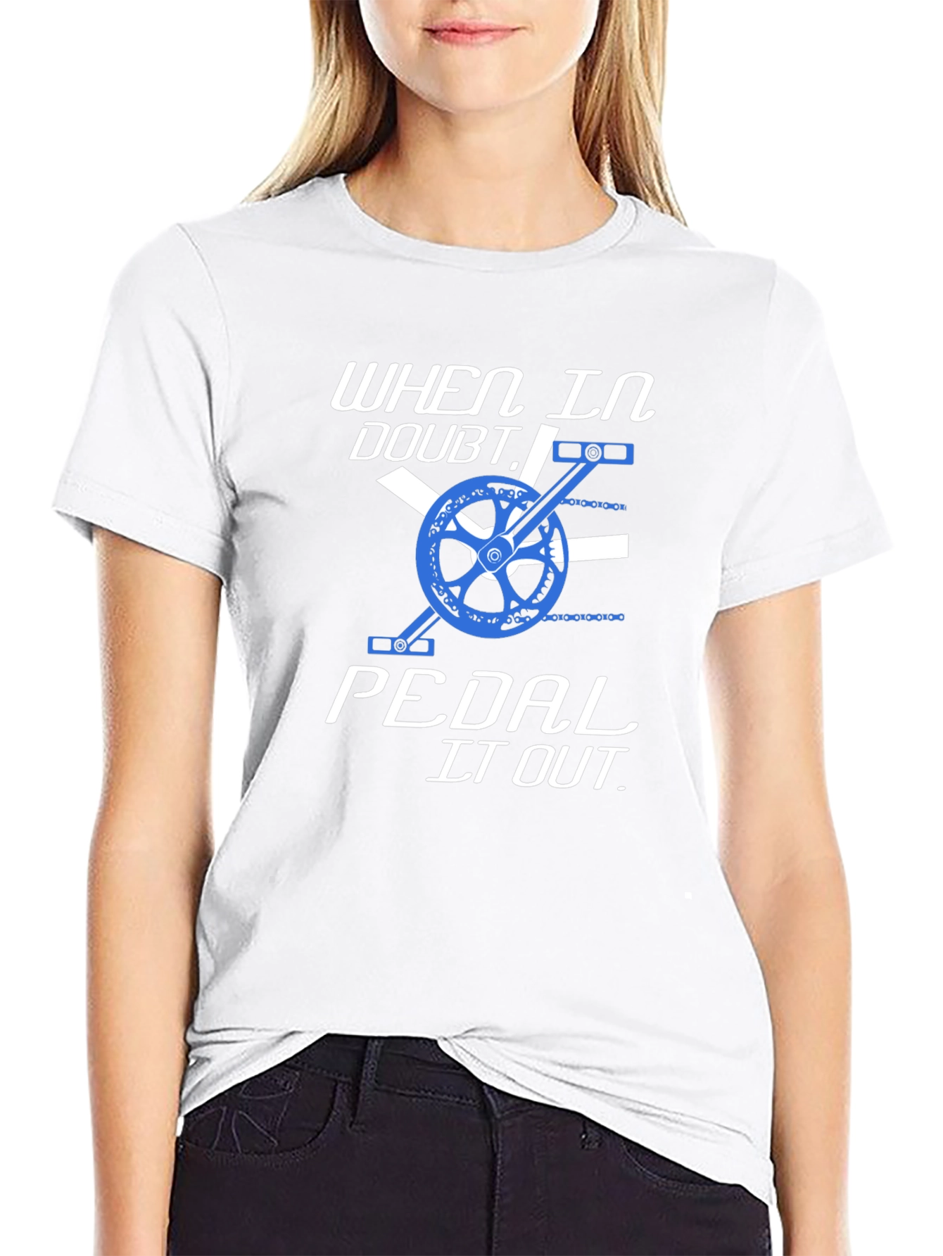 When in Doubt Pedal it Out T-Shirt