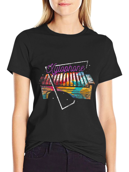Xylophone Graphic Print Tee