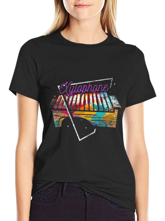 Xylophone Graphic Print Tee