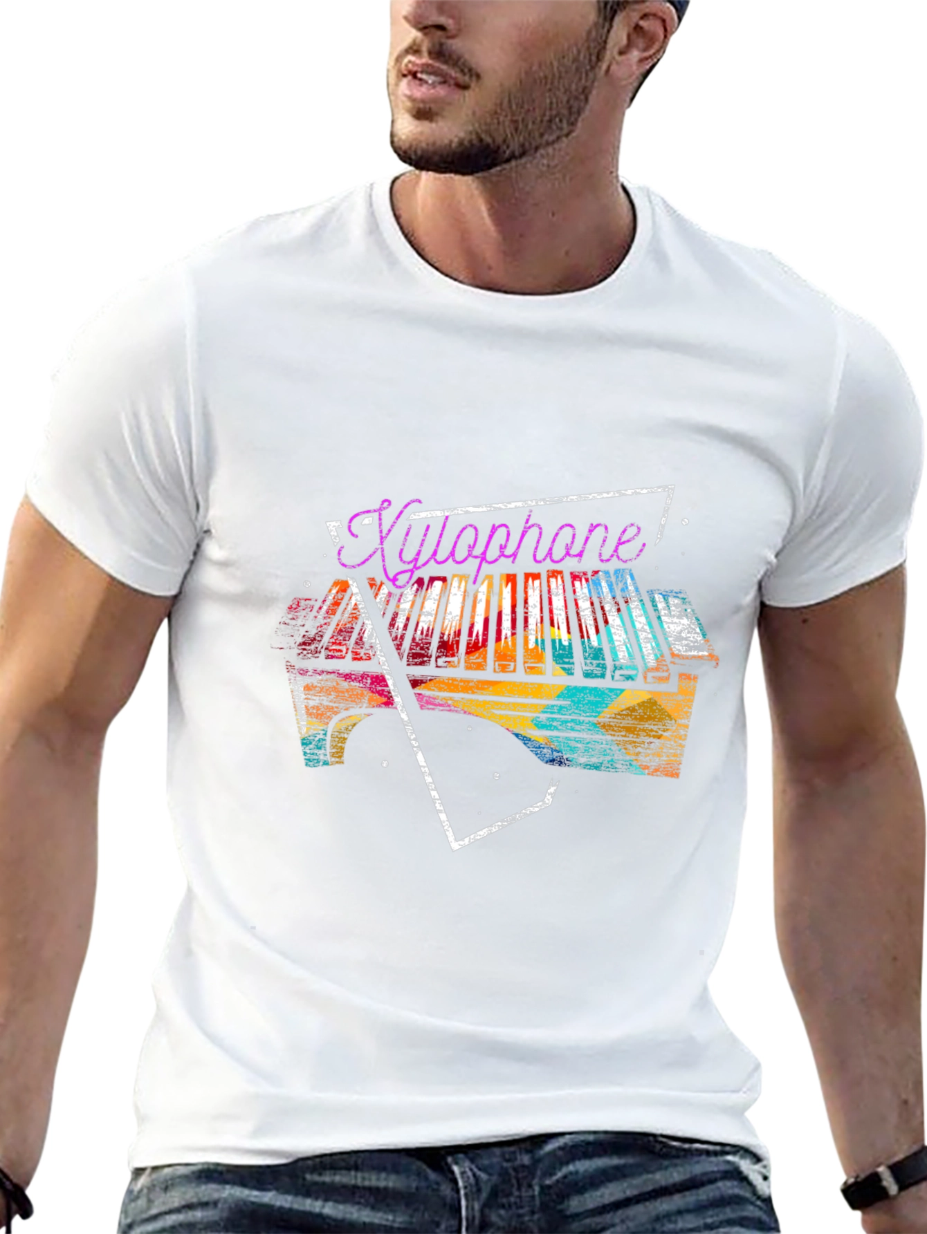 Xylophone Graphic Print Tee