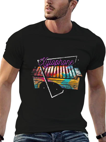 Xylophone Graphic Print Tee