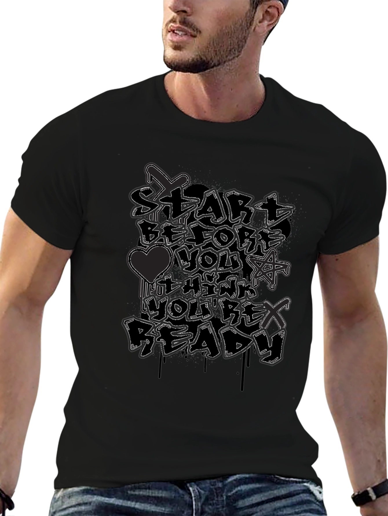 Start Before Youre Ready Graphic Tee